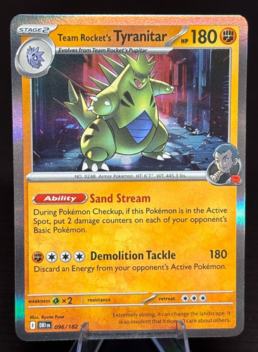 Team rocket tyranitar - rocket's,