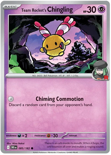 Carta team rocket - team, chingling