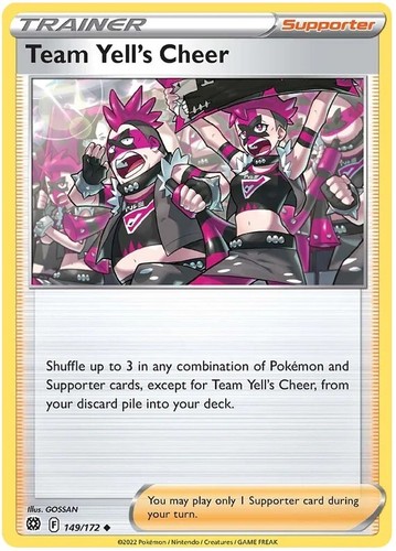 Carta allenatore team yell - allenatore,