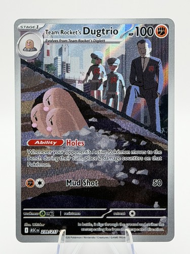 Team rocket dugtrio 239 217 - team,