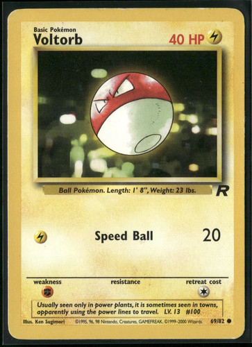 Pokemon team rocket voltorb - rocket,
