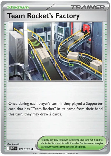 Carta team rocket factory - team, rocket's