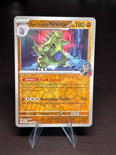 Team rocket tyranitar - team, rocket's