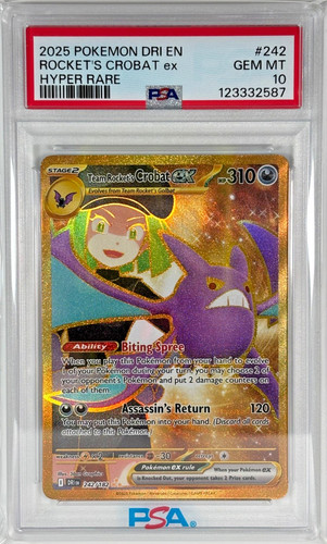 Team rocket crobat - rocket's, ex