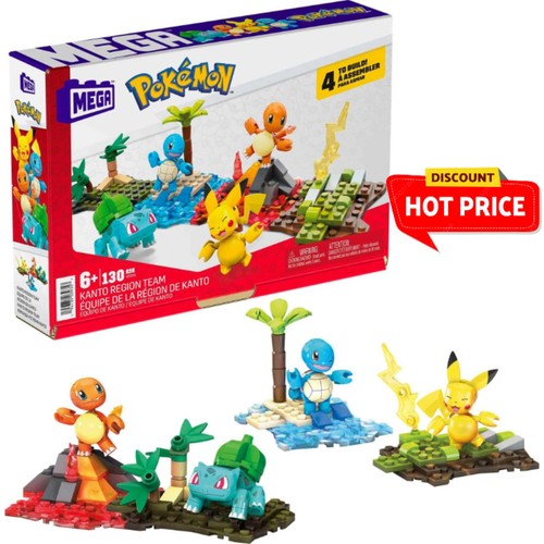 Mega construx pokémon kanto - mega,