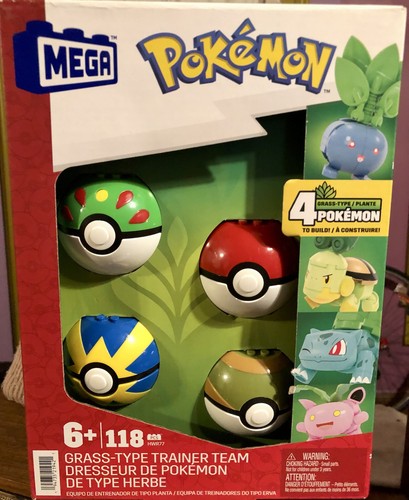 Pokémon mega blocchi - pokÉmon, squadra