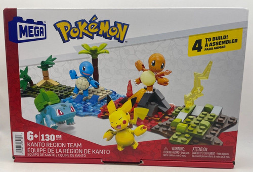 Mega construx pokémon - construx, kanto